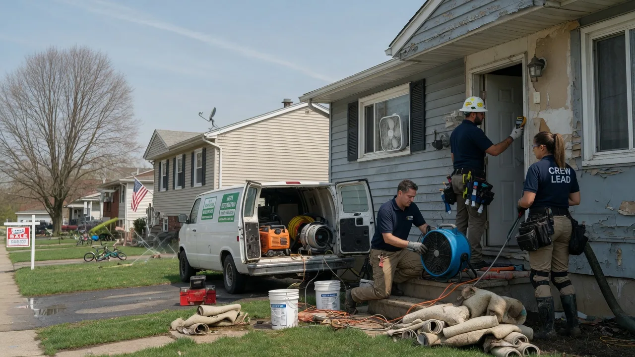 Flood Cleanup in Staffordsville, VA near me