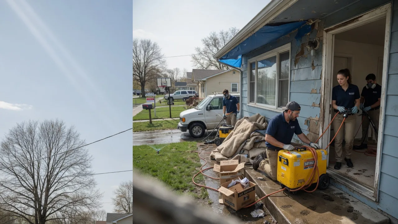 Basement Flood Cleanup in Staffordsville, VA near me